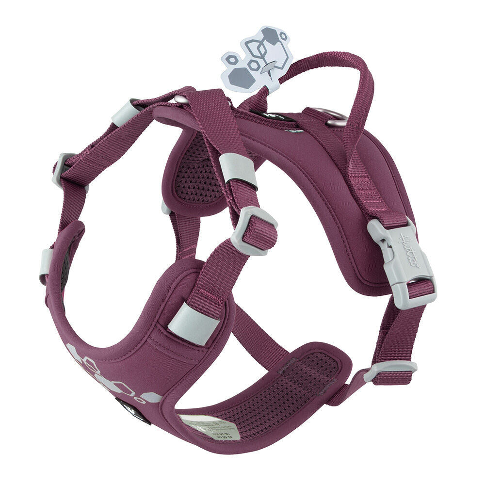 Hurtta Weekend Warrior Harness II ECO in Eggplant