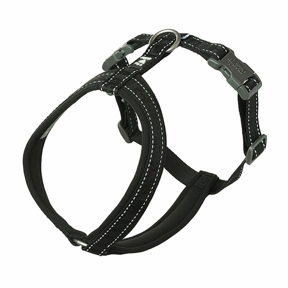 Small Y back Chest buy Harness Black PVC